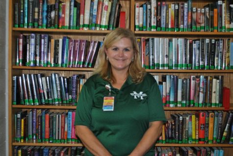 Mrs. Beddow, Mussleman  High Schools new librarian. 