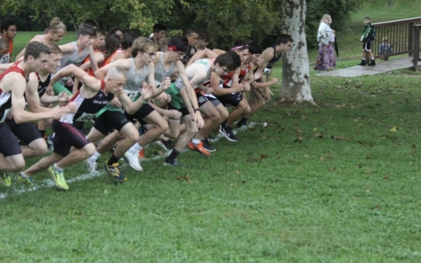 Musselman High School cross country team at the  Berkeley County Cross Country Championship.