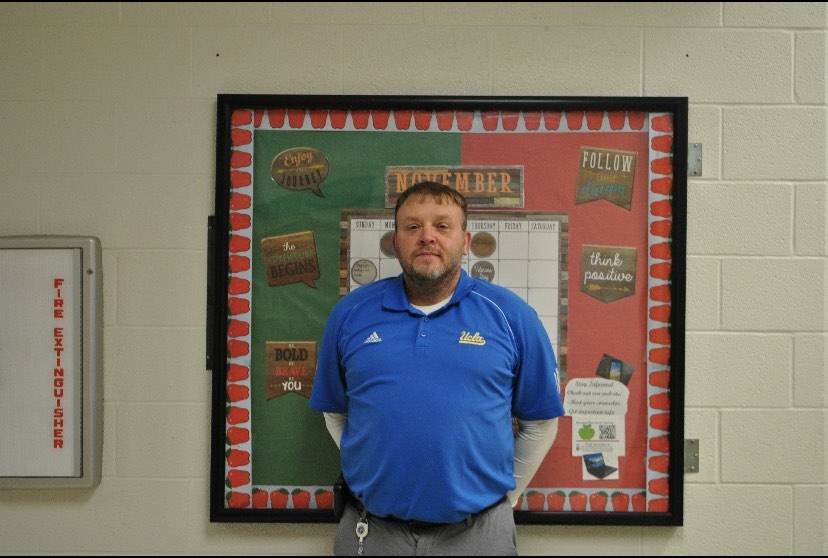 Mr. Hartman, a co-teacher at Musselman High School. Although this is his first year at MUHS, Mr. Hartman has been involved with the school for some years prior. 