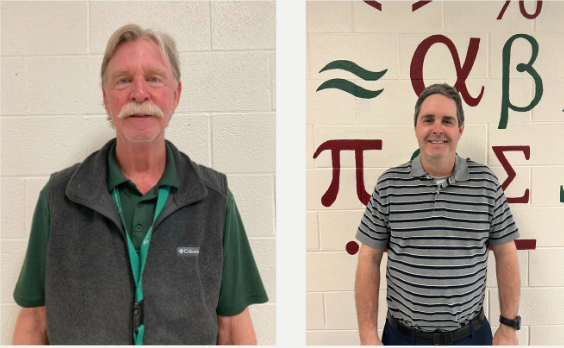 Pictured is Mr. Petik (left) and Mr. Emery (right) are two teachers from MuHS retiring this year. Photos by Elliot Aldrich.