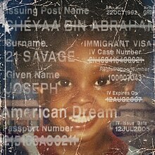 The official american dream album cover 