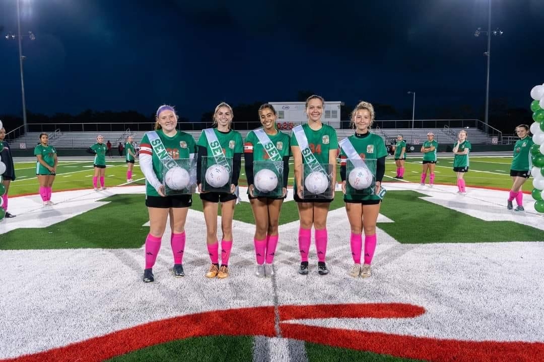 Girl's senior soccer players.
Photo by: Karl Collo.