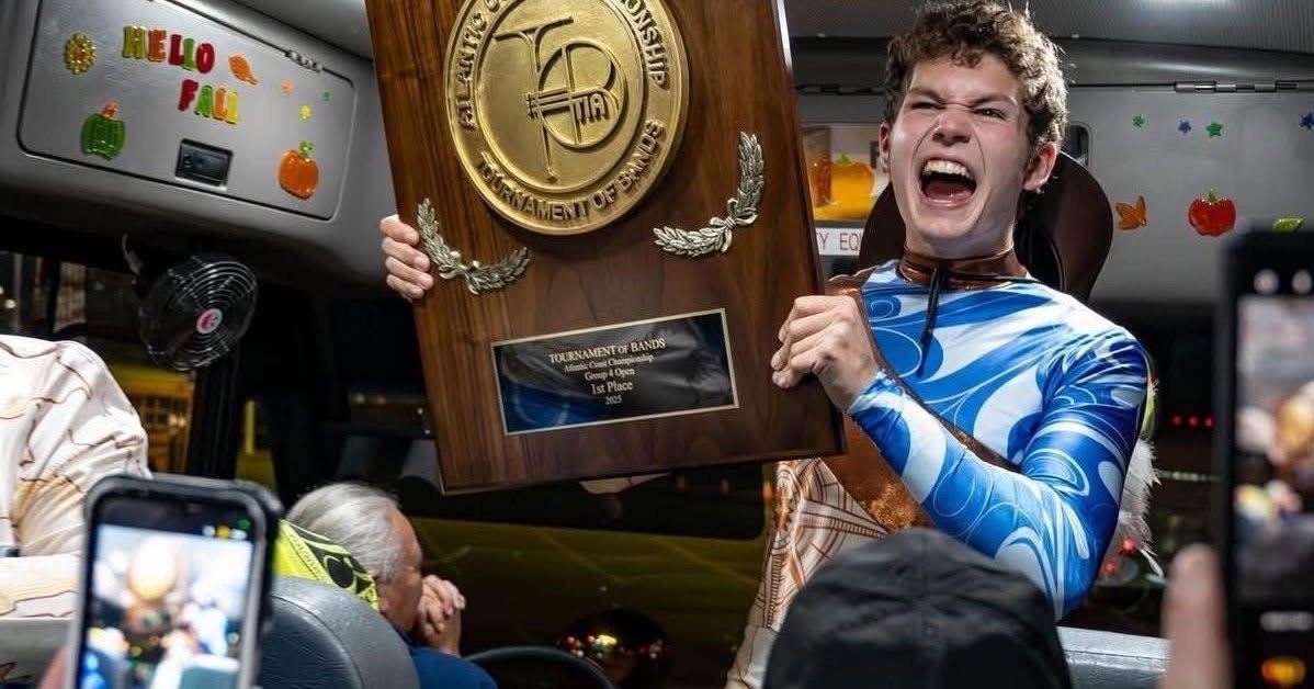 MuHS Band wins Championship and Makes History